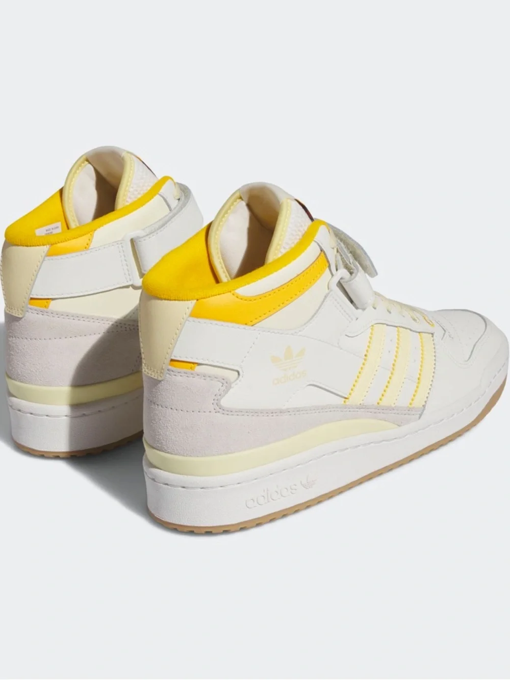 Adidas Originals Forum Mid J Summer Camp Easy Yellow Kid's Athletic Shoes | 5Y